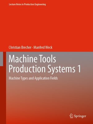 cover image of Machine Tools Production Systems 1